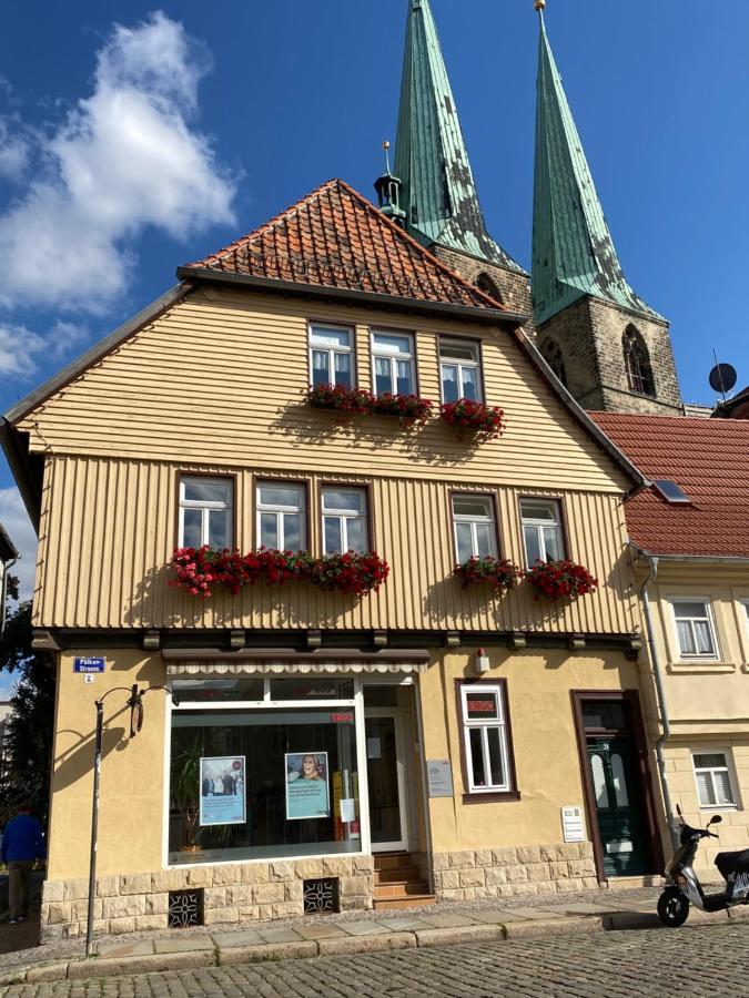 Zum Mathildenbrunnen Apartment Quedlinburg Exterior foto