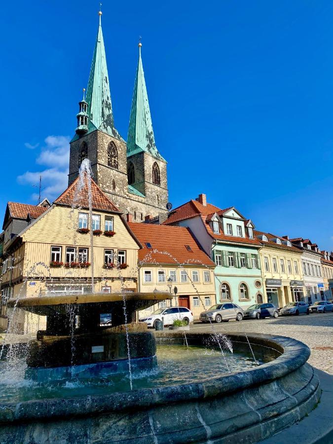 Zum Mathildenbrunnen Apartment Quedlinburg Exterior foto